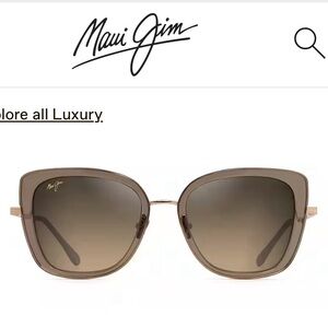 MAUI JIM VIOLET LAKE luxury elite sunglasses NEW w tags - never worn.